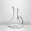Factory Price Direct Supply Glass Decanter Wine Pourer with Handle Oblique Wine Dispenser Creative Wine Wine Wine Gift Pack
