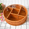 Imitation Rattan Basket Snack Split Basket Reinforced Storage Basket Bread Basket Supermarket Display Basket Snack Fruit Frame