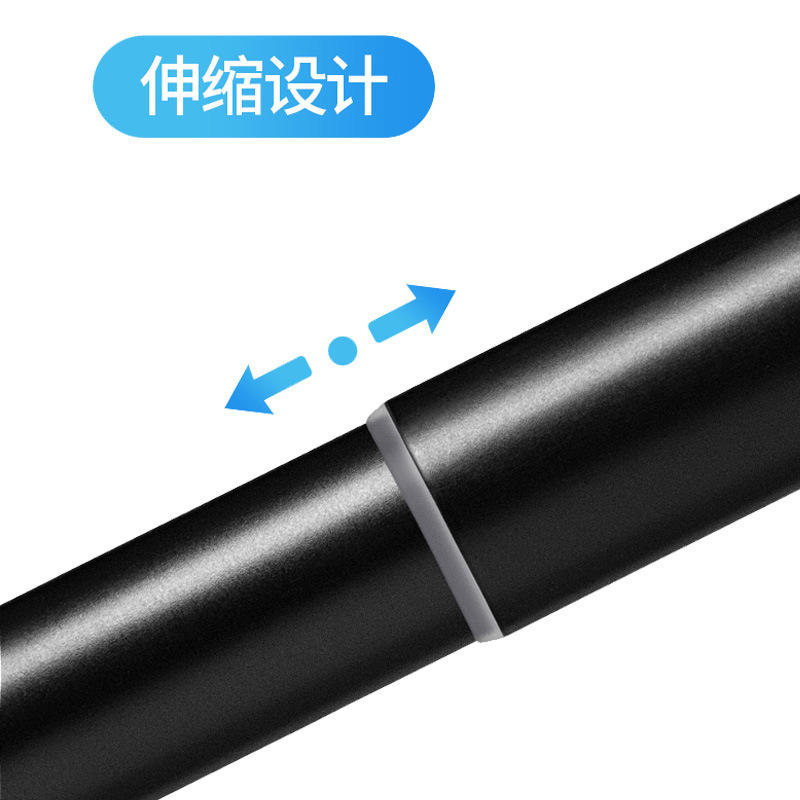 Punch-free black and white rod bathroom shower curtain rod clothes drying Rod adjustable curtain rod wardrobe strut in stock wholesale