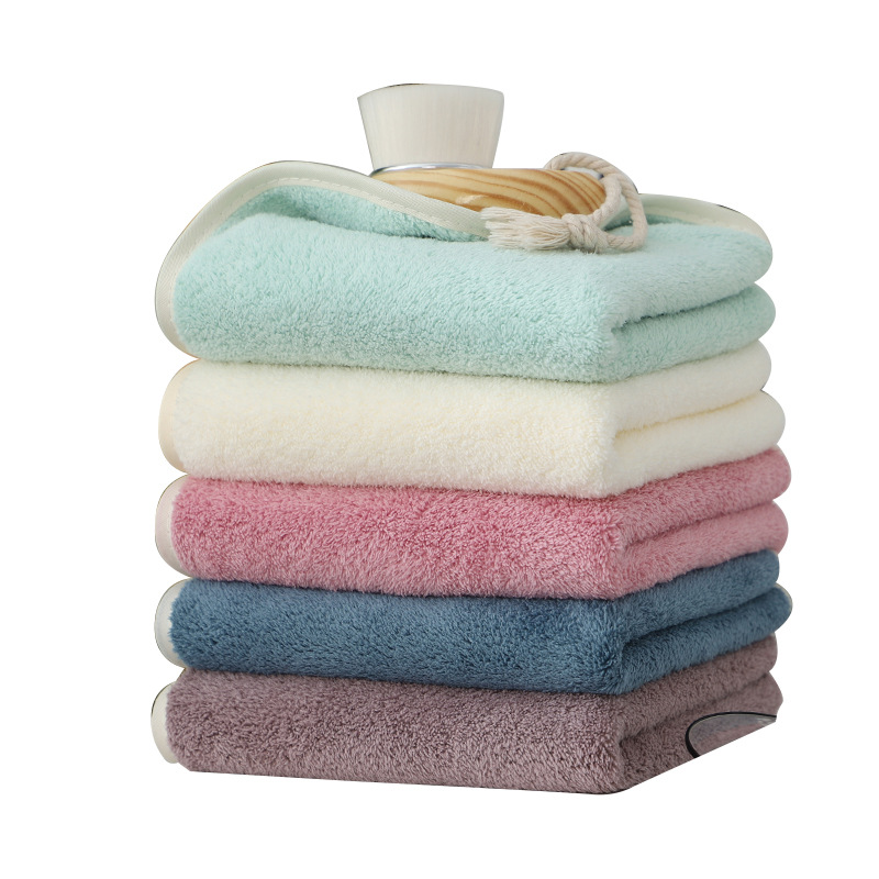 High-Density Coral Velvet Towel Thickeneded Strong Absorbent Towel Manufacturer Custom Made 30*60 Daily Necessities Super Towel