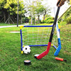 Cross-Border Children's Indoor Sports Toys Hockey Goal Set Parent-Child Game Land Ice Hockey Football Goal Set