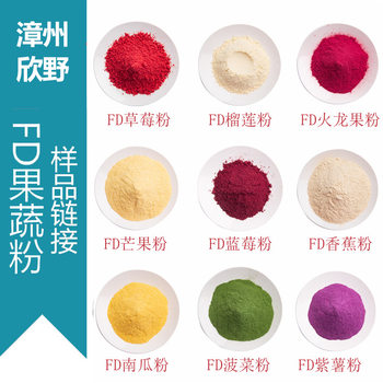 Xinye freeze-dried vegetable powder free shipping cream ice cream pudding baking raw materials variety wholesale sample fruit powder