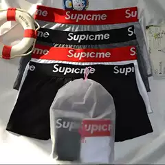 Supreme Mens Underwear Hanes Boxer Briefs