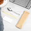 Wholesale Disposable Chopsticks Set Stainless Steel Tableware Set Takeaway Spoon Tableware Pack Disposable Tableware Set