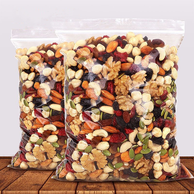 Daily nuts mixed nuts big bags wholesale 500g snowflake crisp raw materials Children pregnant women snacks one-piece delivery