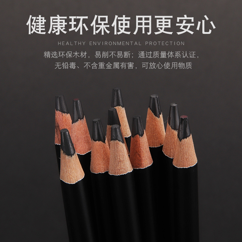 Nioni sketch pencil suit charcoal pencil soft medium hard hand drawing painting professional full set sketch painting tools sketch pen