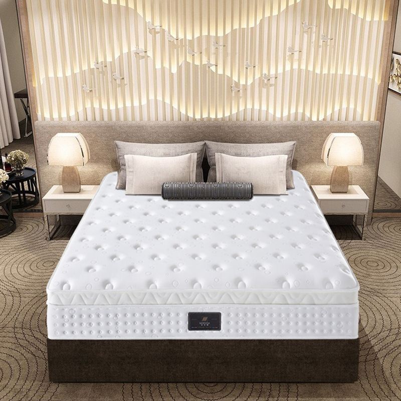 Westin Hotel Double-Layer Independent Pocket Spring Mini Latex Simmons Natural Latex Mattress Bedroom Home Bed