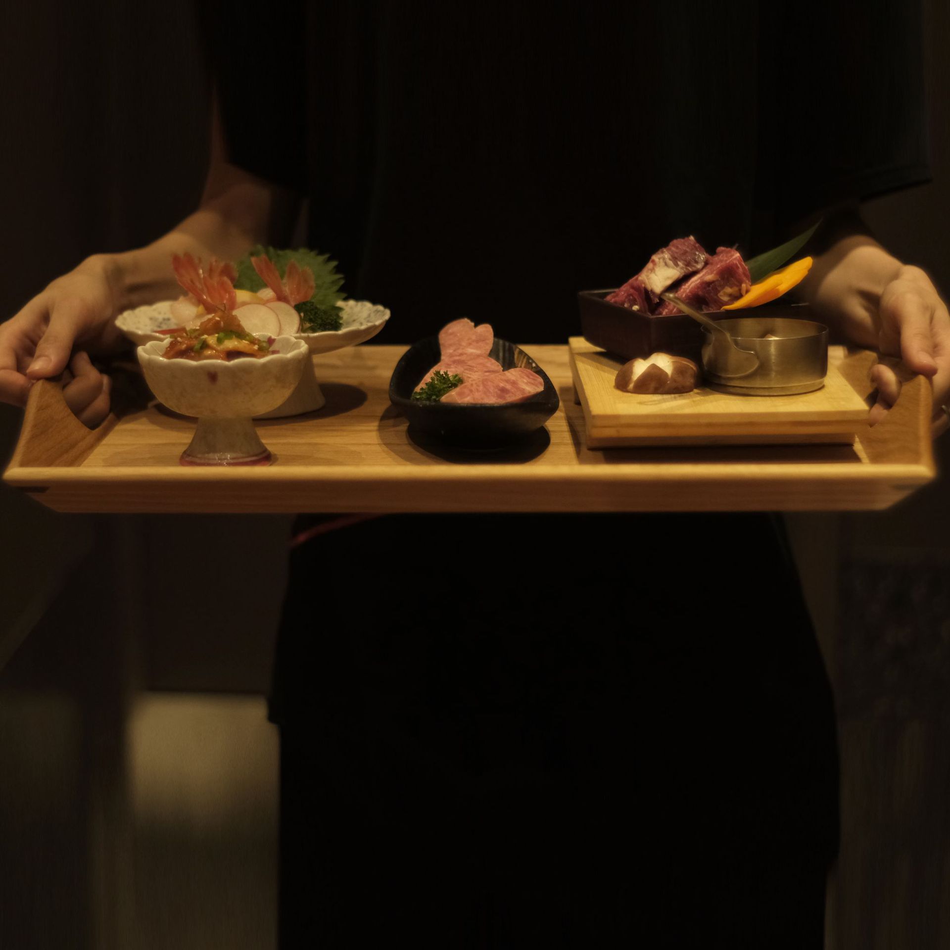 Yfjy Tableware Combination Tray Ornaments for One Person Japanese Style Exported to Japan Yafu Home Canteen Dinner Plate Sushi Plate