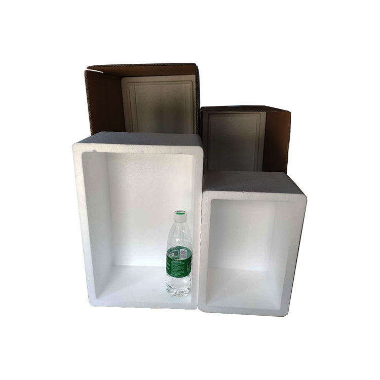 Fresh Seafood Wholesale in Refrigerated Foam Packaging Boxes for Postal Delivery, Sizes 345678