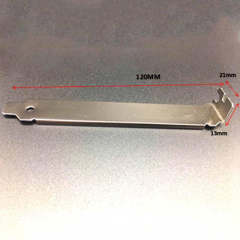 Computer chassis PCI position heat dissipation dustproof ventilation baffle decorative baffle graphics card position baffle screw