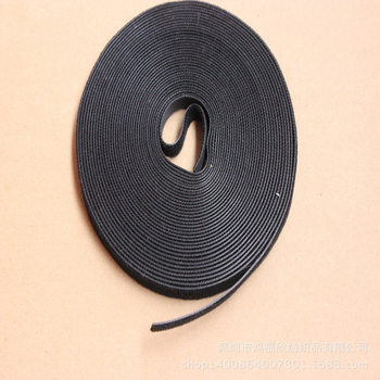 Supply double-sided back-to-back velcro hook wool hook and loop fastener back-to-back tie back-to-back strap