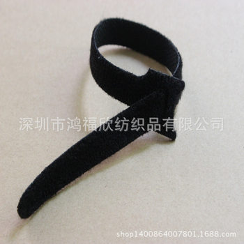 Factory wholesale back-to-back Velcro back-to-back tie back-to-back strap double-sided Velcro mushroom head strap