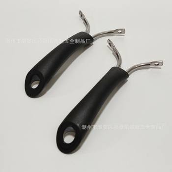 Bakelite pot handle bakelite pot handle stainless steel small milk pot handle double hole pot accessories manufacturers wholesale
