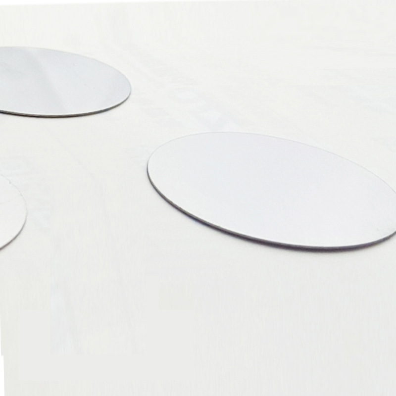 引磁片厂家手机支架配件圆形长方形黑色磁吸贴片感应灯铁片带背胶