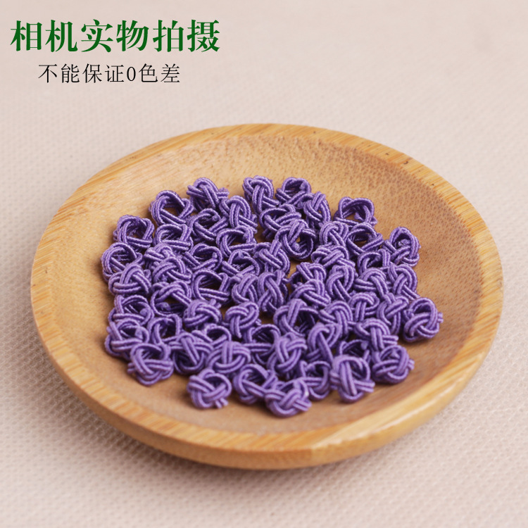 手编菠萝球菠萝扣菠萝结 纽扣结手链项链绳收尾扣diy饰品配件批发