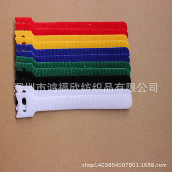 Factory wholesale velcro back-to-back tie velcro tie strap back-to-back velcro factory custom