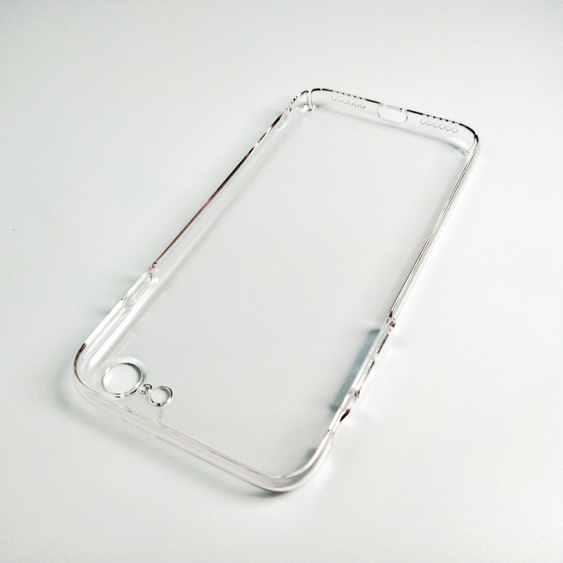 Suitable for iphonSE2 phone case all-inclusive hard case iphone SE 2020 transparent crystal case material case