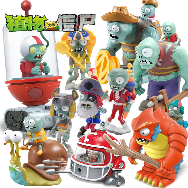 Plants vs Zombies Kids Toys Hybrid Edition Accessories Bulk Giant Zombie Doll Hand Toys Wholesale