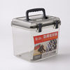 Transparent Storage Box for Household Use, Transparent and Thickened, Moisture-Proof, Snack and Medicinal Storage Box