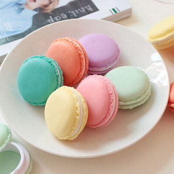 Macaron Jewelry Box Storage Box Small Plastic Mini Multi-Functional Desktop Makeup Accessories Small Box