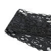 6.20cm Wide Nylon Black Stretch Lace Fabric Clothing Lace Accessories Cut Out Skirt Intimates Intimates Fabric