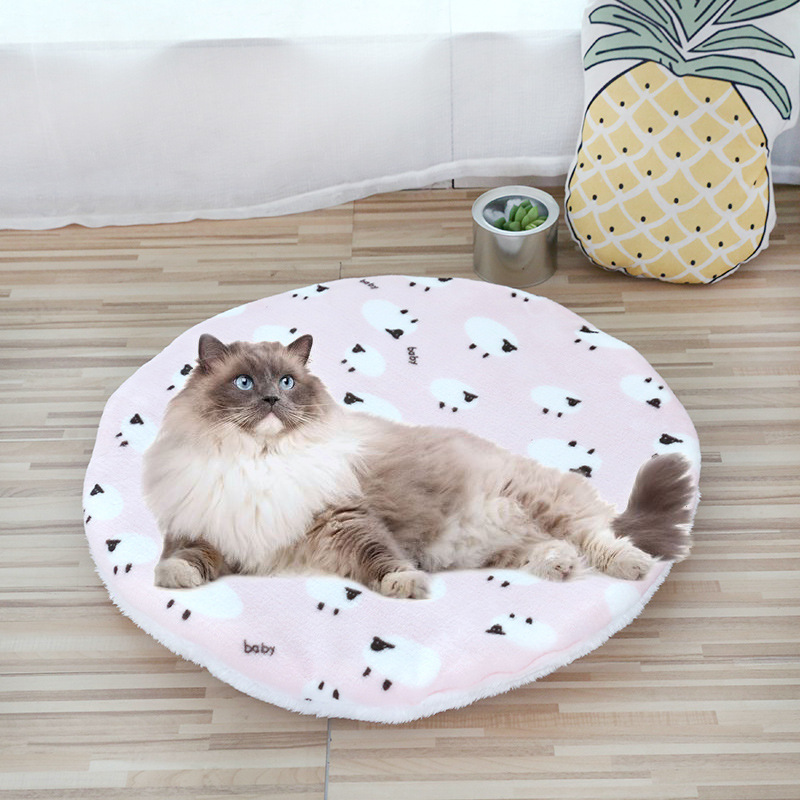 Pet Daily Necessities Kennel Mat Cat Mattress Dog and Cat Double-Sided Thickened Warm Sofa Cushion Cat and Dog Supplies Wholesale