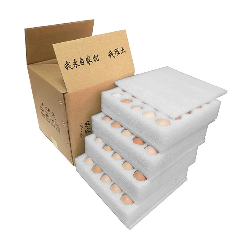 Egg holder egg packing box epe Pearl cotton pigeon turtle duck egg packing box goose egg holder packing box Express