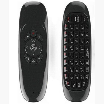 Hot-Selling C120 Flying Squirrel Voice Keyboard 2.4g Wireless Somatosensory Mouse Gyroscope Double-Sided Remote Control