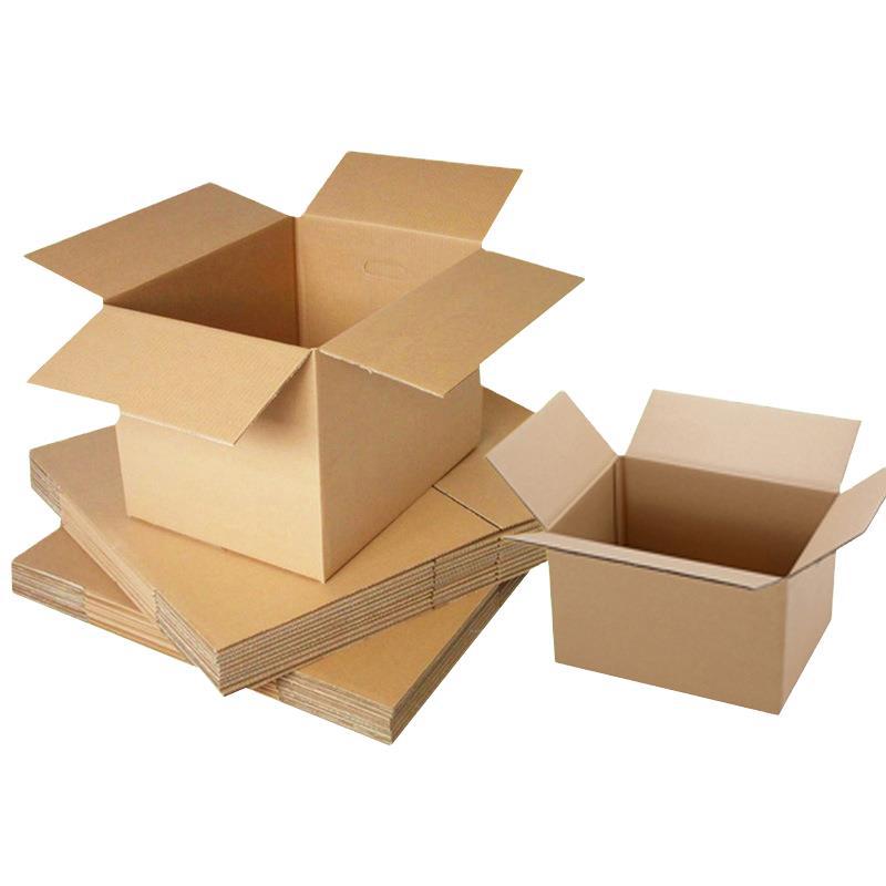 Square carton packing box three-layer carton paper box square semi-high extra hard Express Box square packing box