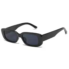 New Fashionable Small Frame Sunglasses for Men and Women, Trendyy Street Photography Sunglasses, Rectangular Gradient Sunglasses 9074