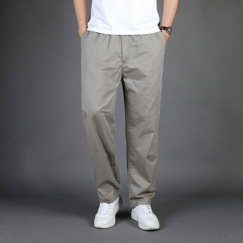 Dad trousers, men's large size trousers, casual pants, men's...