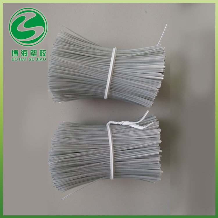 Factory wholesale PE rubber-coated iron core tie wire toy tie wire rubber-coated iron wire tie wire tie wire iron core tie rope