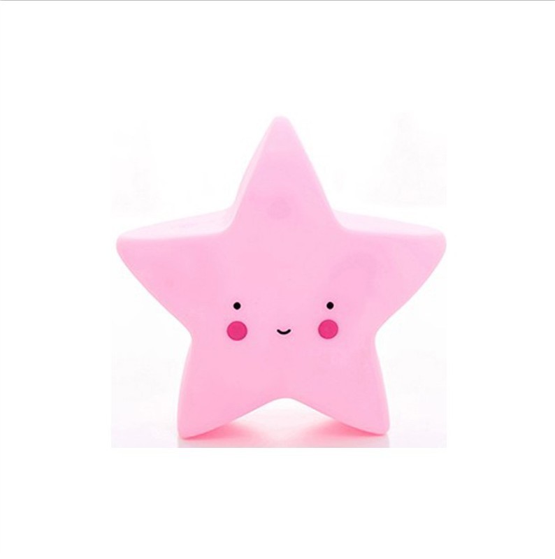 ins热卖款星星云朵太阳独角兽冰淇淋小夜灯 儿童房装饰发光玩具