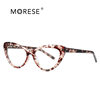Fashion New Glasses Frame Foreign Trade Hot Spring TR90 Flat Glasses Cat's Eye Black Frame Anti-blue Glasses Women's 2020