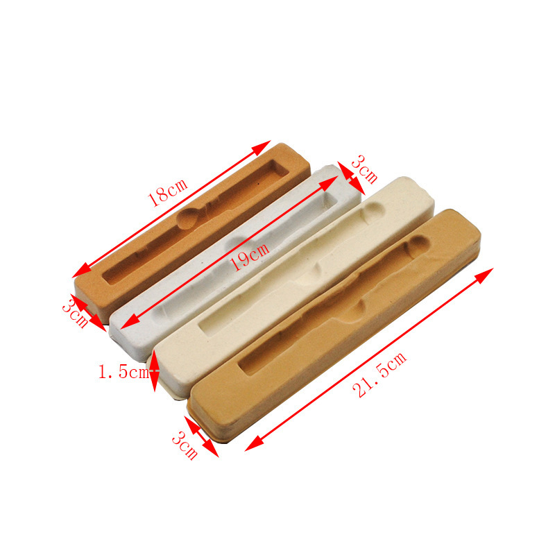 黄色单只笔内衬 高端笔记本内托 颜色均可选 文具类吸塑包装笔架