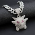 Silver Elf Diamond Buckle 50cm