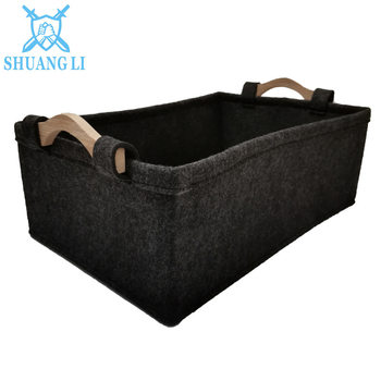 Wholesale Felt Storage Baskets, Fabric Home Storage Baskets, Customizable Logo, Multiple Specifications, Miscellaneous Storage Boxes, Storage Containers