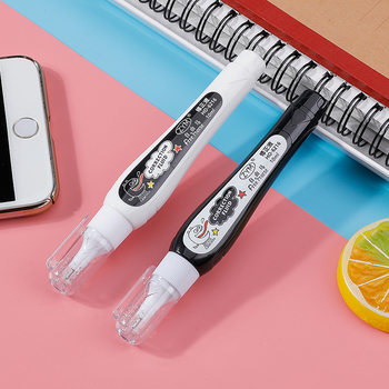 Authentic 6216 correction fluid correction fluid quick-drying correction fluid environmental protection office pen-shaped correction fluid student 10ml