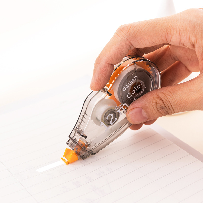 Deli 71478 Correction Tape (Mixed Colors) (3 Pieces/Card)