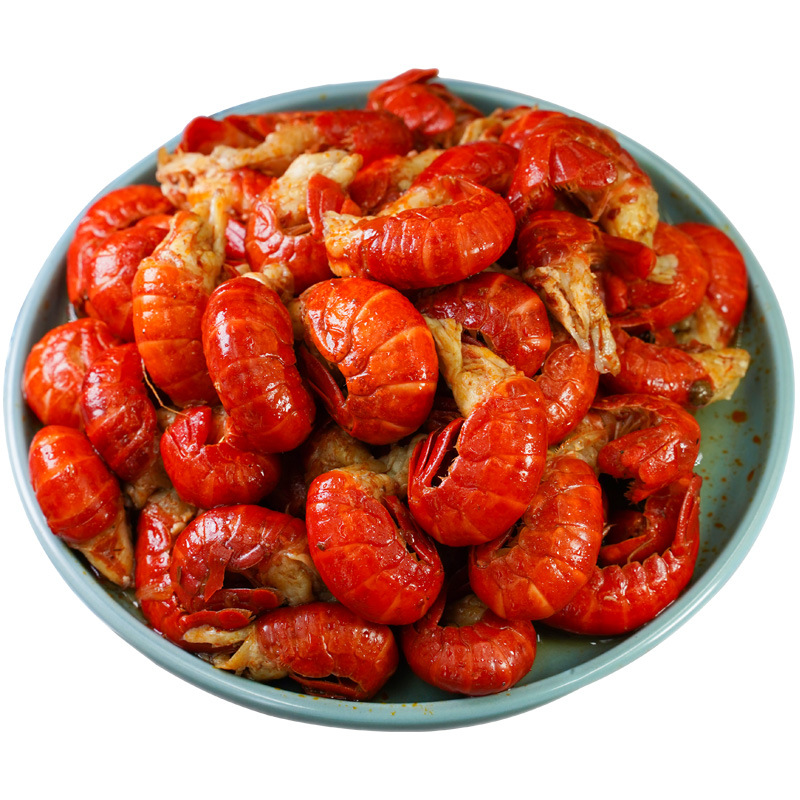 Spicy Lobster Tail Oem Crayfish Tail Processing Ready-To-Eat Lobster Balls Internet Celebrity Snacks Wholesale Pre-Made Dishes Customization