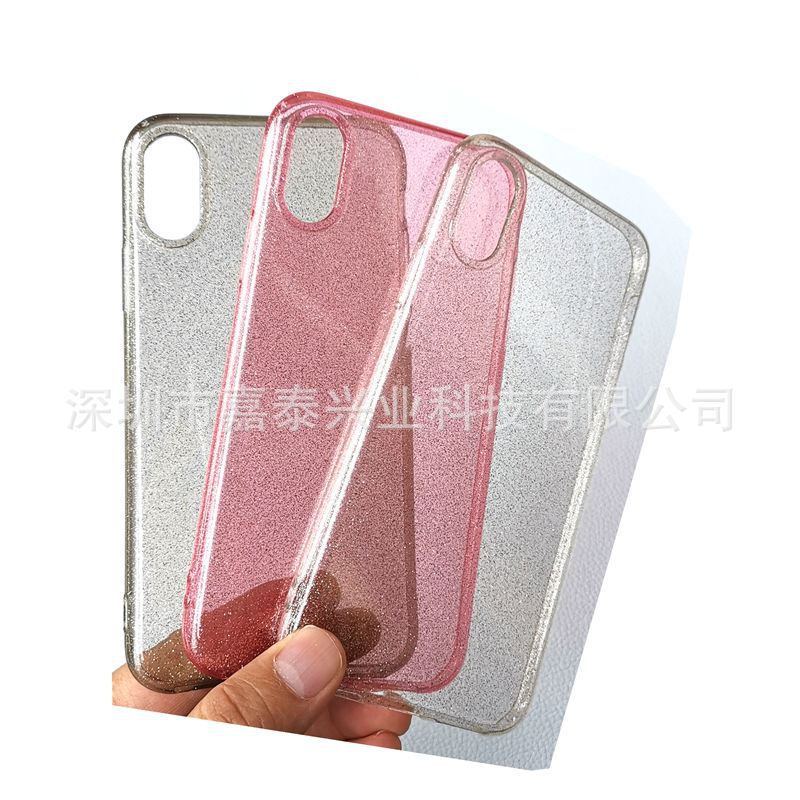 For Apple 16PRO glitter protective case 15PRO 11Pro 13 14 color beautiful mobile phone case 12