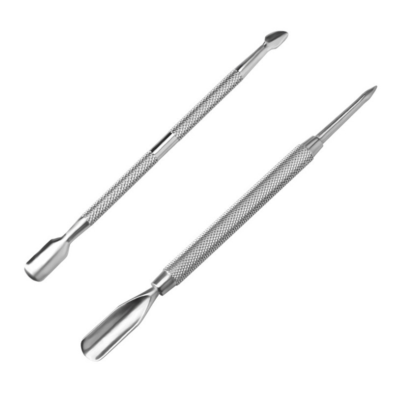 Cross-Border Hot-Selling Manicure Care and Dead Skin Three-Piece Set Stainless Steel Dead Skin Pusher Dead Skin Scissors Dead Skin Pliers Manicure Tools