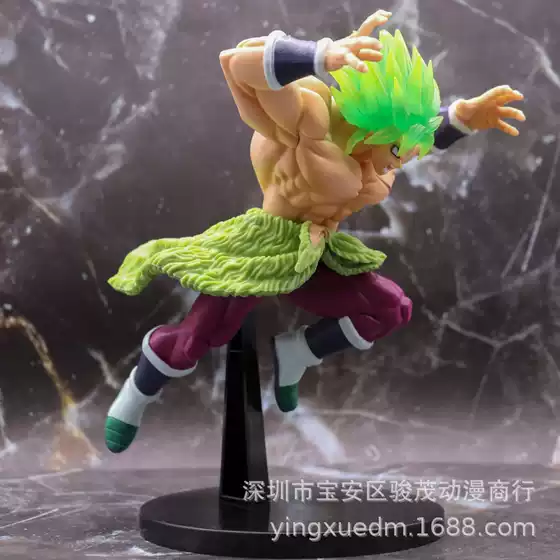 Anime Wholesale Dragon Ball Movie Edition Jump Roaring Broly Figure Model Peripheral Doll Ornament