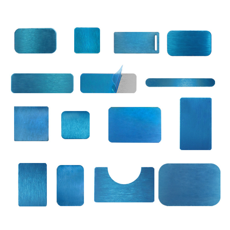 批发各种方形不锈铁片家用磁性车载支架引磁铁片磁铁吸附手机支架