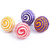 Pet Toys Cat Toys Multi-Color Sisal Ball Cat and Dog Toy Ball Claw Grinding Bite-Resistant Spherical Toy Wear-Resistant