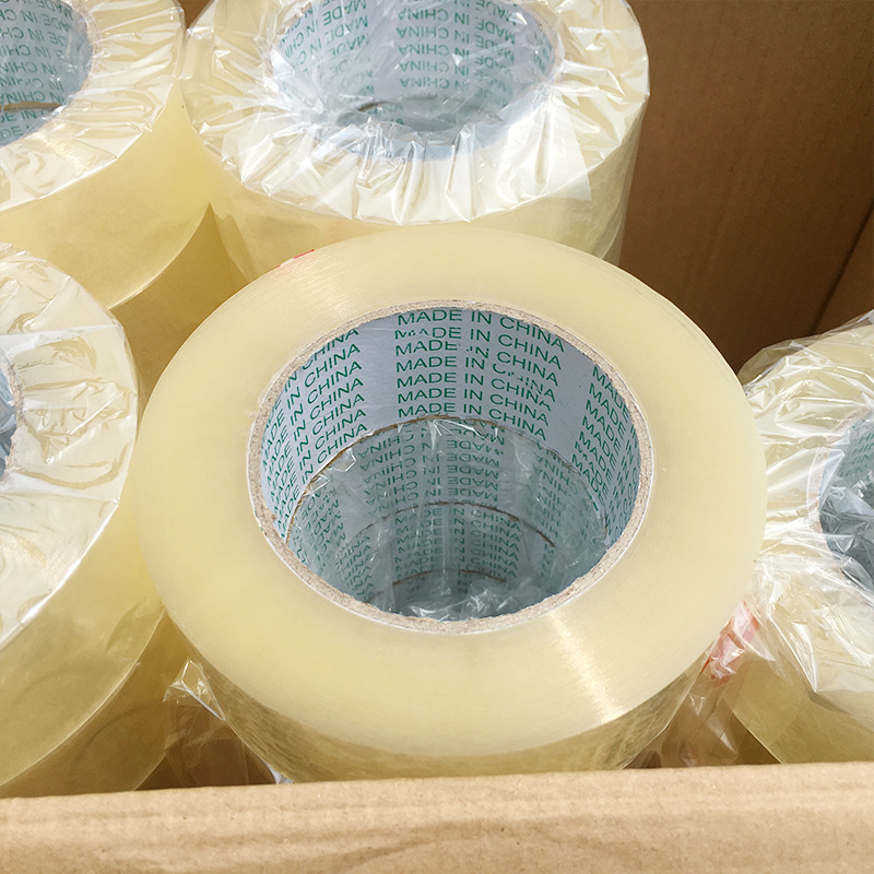 Transparent Tape 5.5cm Express Packaging Sealing Tape Paper Full Box 6cm Cross-Border Logistics High Adhesion