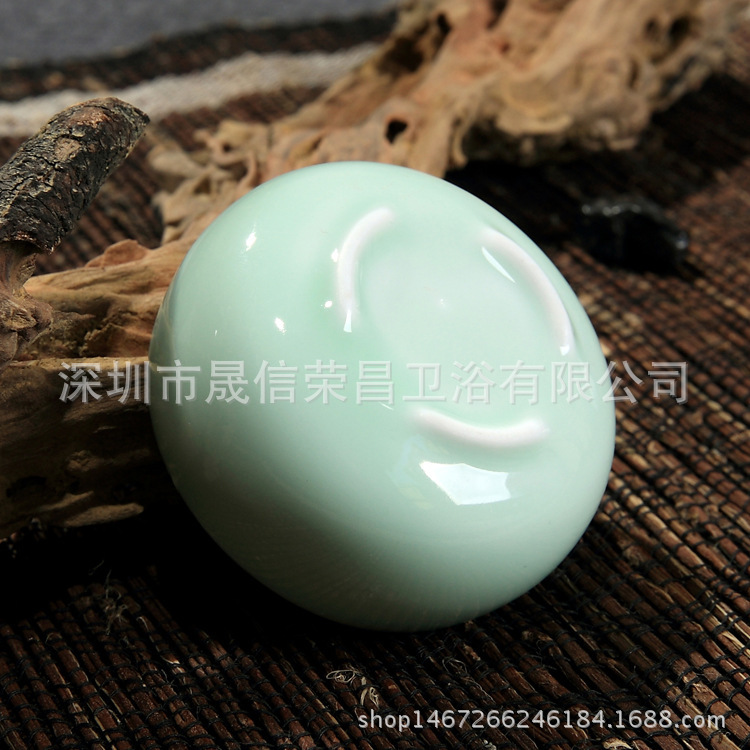 Celadon Household Ceramic Kung Fu Tea Set Tea Cup Carp Single Cup Master Fish Cup Logo Gift Wholesale Tea Cup Chinoiserie