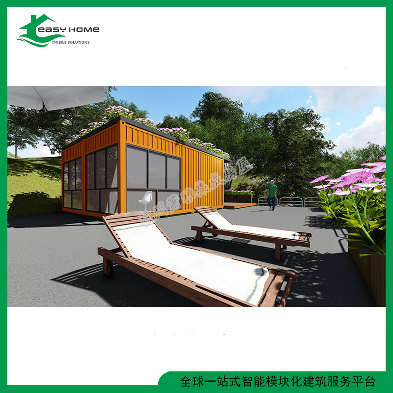 Trendy Detachable Container House Display Design Transformation and Production One Piece Service