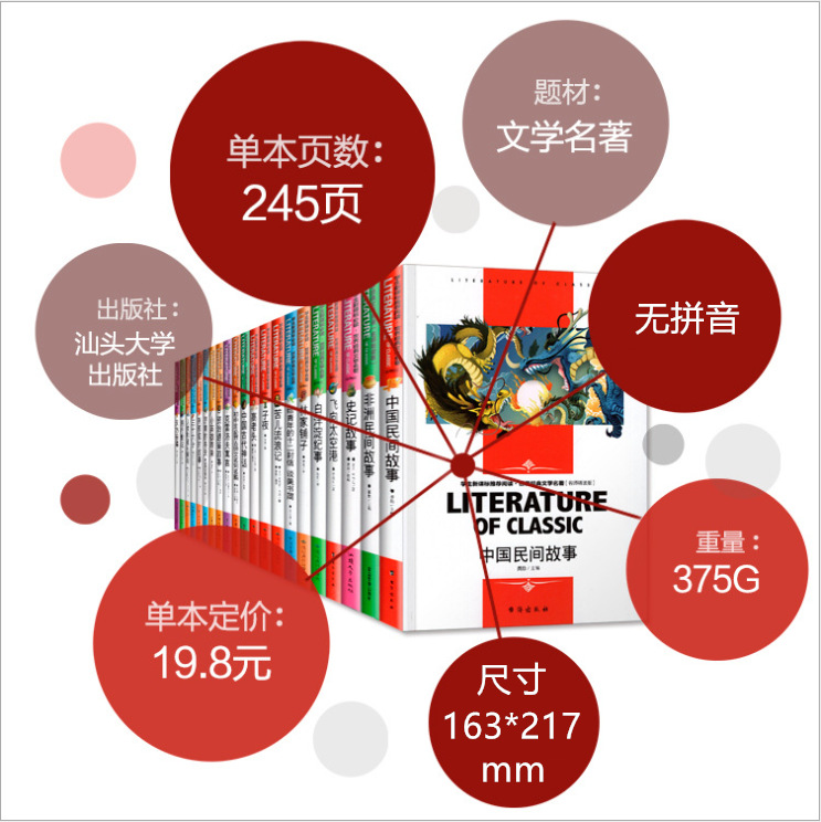 Famous Teacher Intensive Reading Edition Fu Lei's Family Letters on the Bottom of the Sea 20,000 Miles Romance of the Three Kingdoms and Other Primary School Students Read Extracurricular Books in Summer Vacation