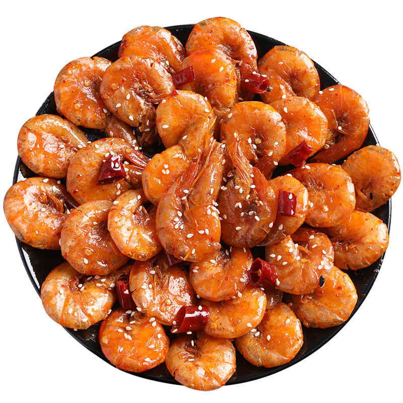 Spicy Prawn spicy prawn seafood delicious cooked snacks specialty food Crayfish factory direct sales